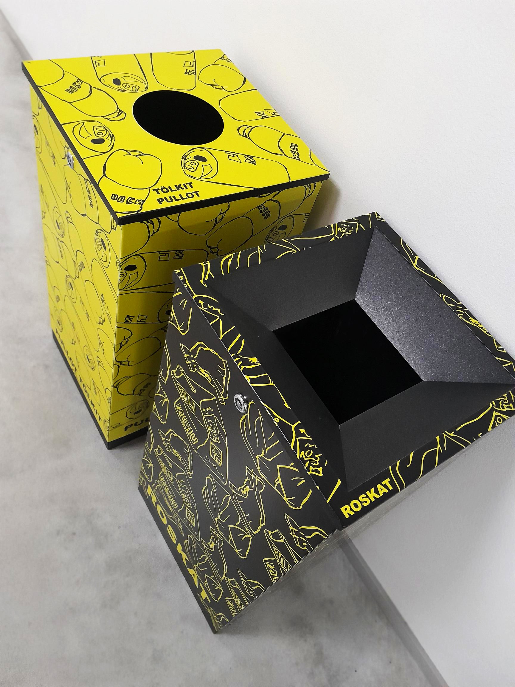 Kurikan Kampuksen lajitteluastioiden erikoistarrat