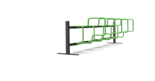 Pyörätelineet - Lehtovuori