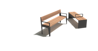 Puistonpenkit ja pöydät - Lehtovuori