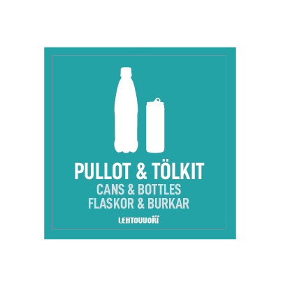 Edge lajittelutarra, Pullot & Tölkit - Lehtovuori