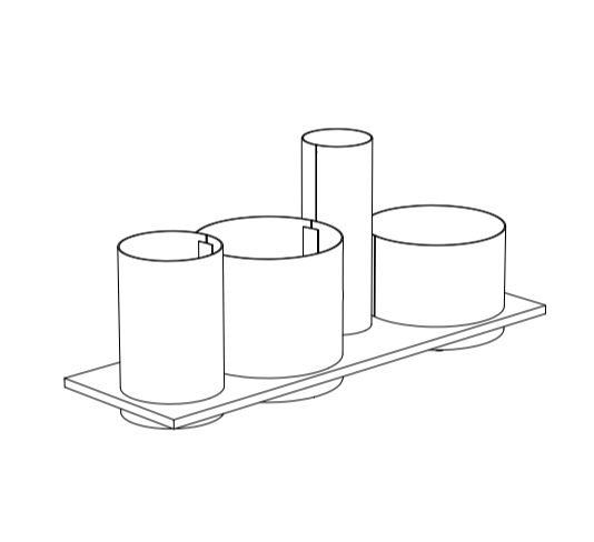 Istutusallas mmcité Polys POL455 POL455 - 002000 - ral1000 - Lehtovuori