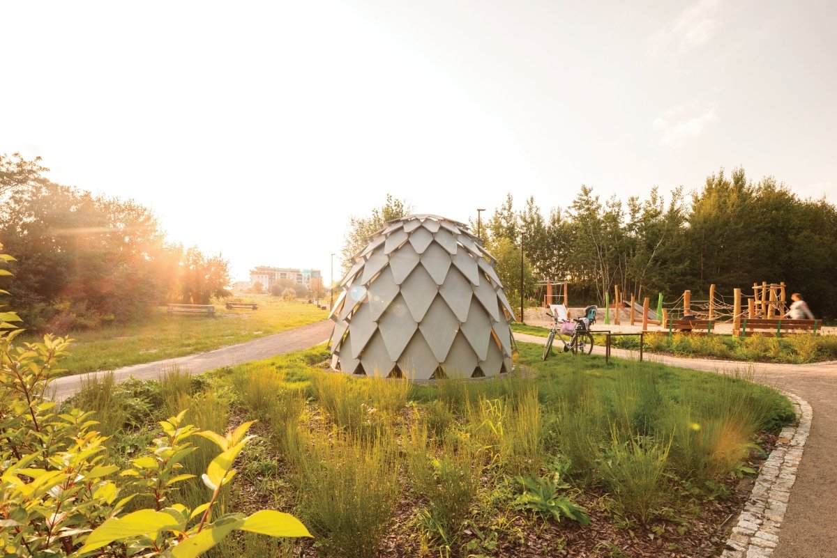 Katos mmcité Pinecone PNC110 PNC110 - 9S2000 - ral1000 - Lehtovuori