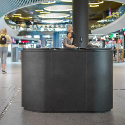 Lajitteluastia Bermuda Tripla, maalattu - Lehtovuori