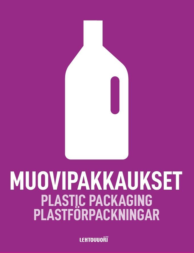 Modul lajittelutarra, Muovipakkaukset - Lehtovuori