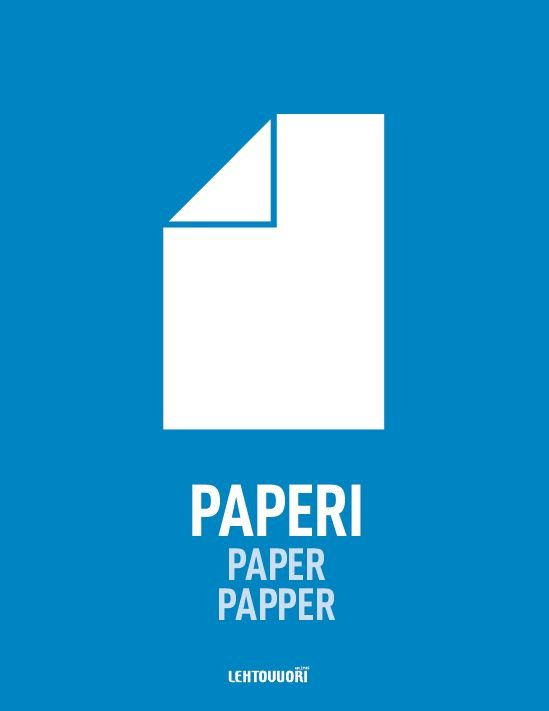 Modul lajittelutarra, Paperi - Lehtovuori