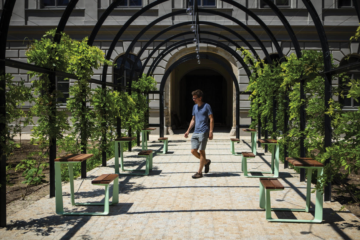 Pöytäpenkki mmcité Rautster RTS112t RTS112 - 202000 - ral1000 - Lehtovuori