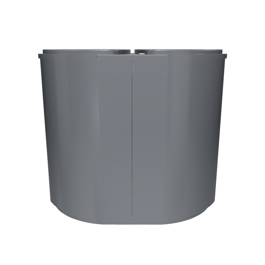 Roska- ja lajitteluastia Bermuda Tupla, maalattu