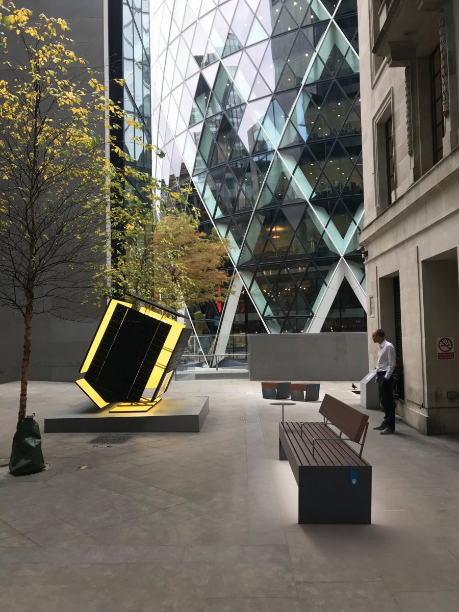 Puistonpenkki Blocq LBQ155twj - Lehtovuori