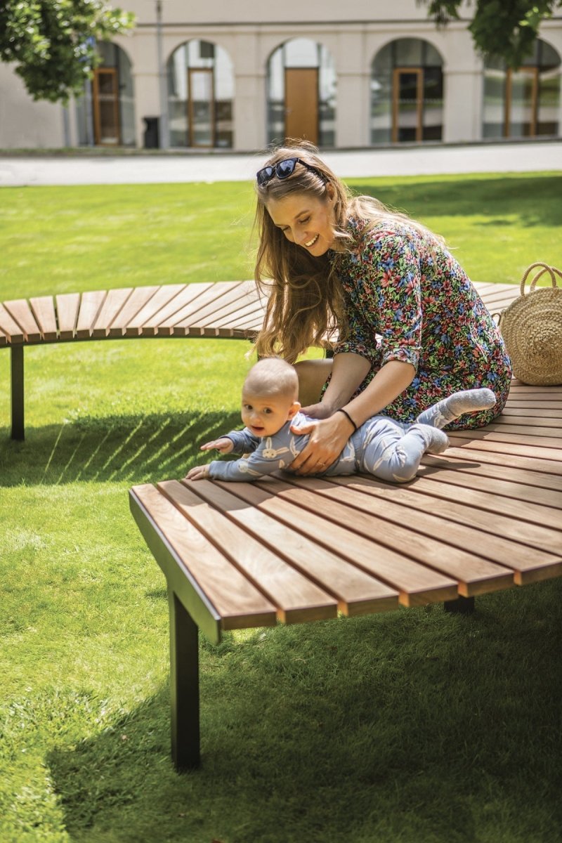 Puistonpenkki Lago LAG311t - Lehtovuori