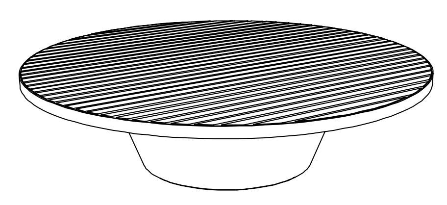 Puistonpenkki mmcité Conics CON310t CON310 - 202001 - ral1000 - 1 - Lehtovuori