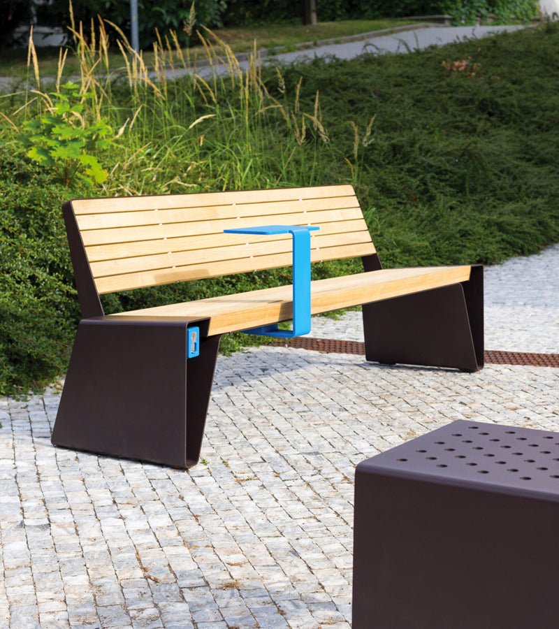 Puistonpenkki mmcité Radium LRA160 - 10t LRA160 - 10 - 202000 - ral1000 - Lehtovuori