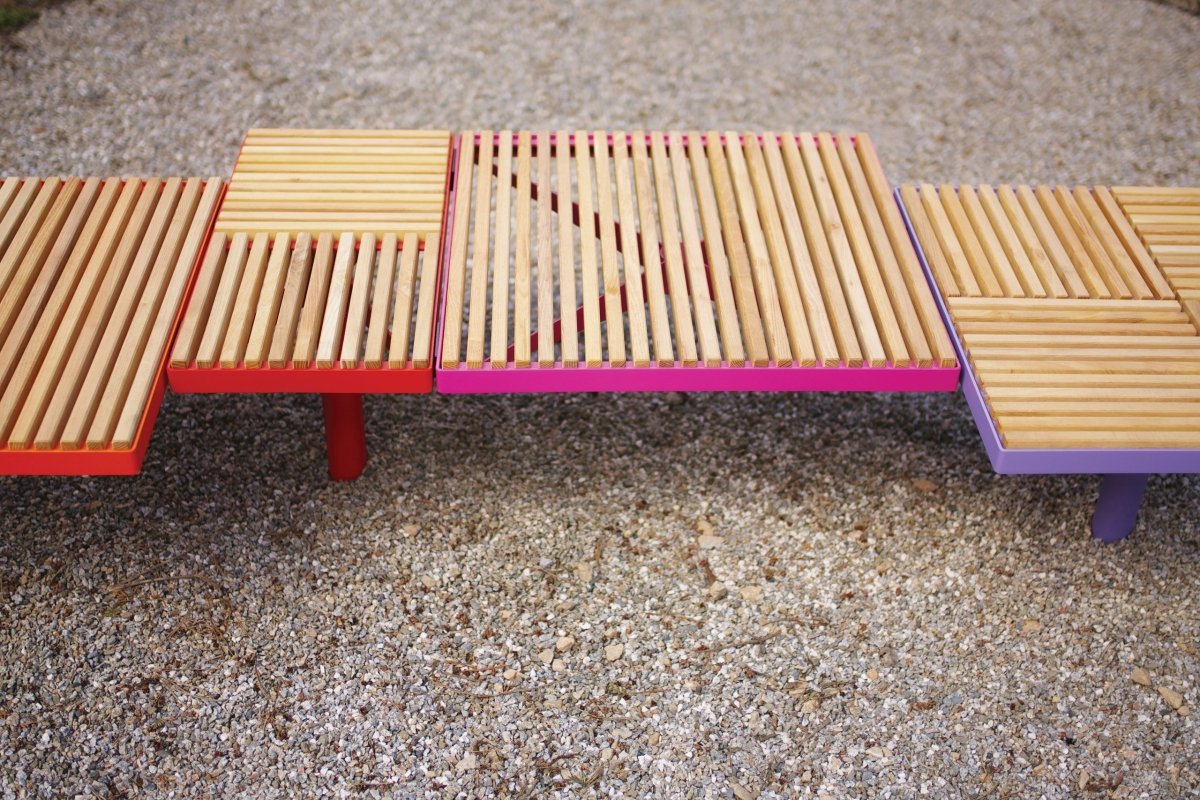 Puistonpenkki Pixel PIX21r - Lehtovuori