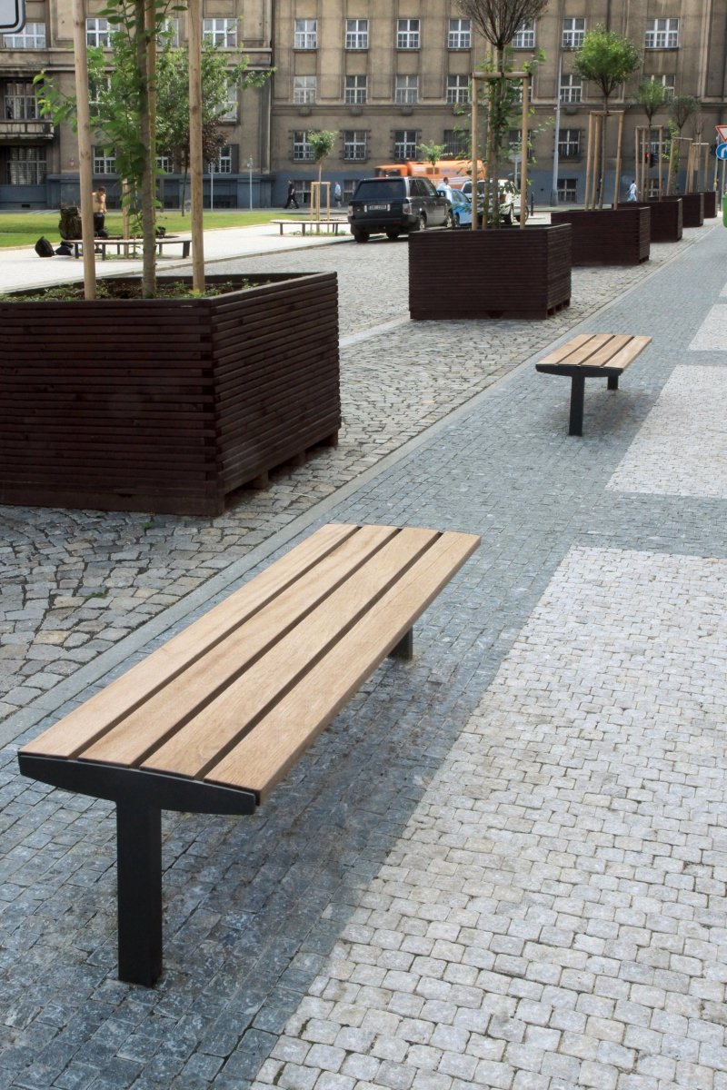 Puistonpenkki Vera Solo LVS111t - Lehtovuori