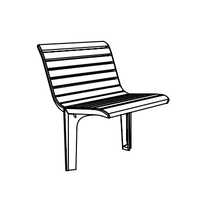 Tuoli mmcité Emau Solo EMS152t EMS152 - 202000 - Lehtovuori