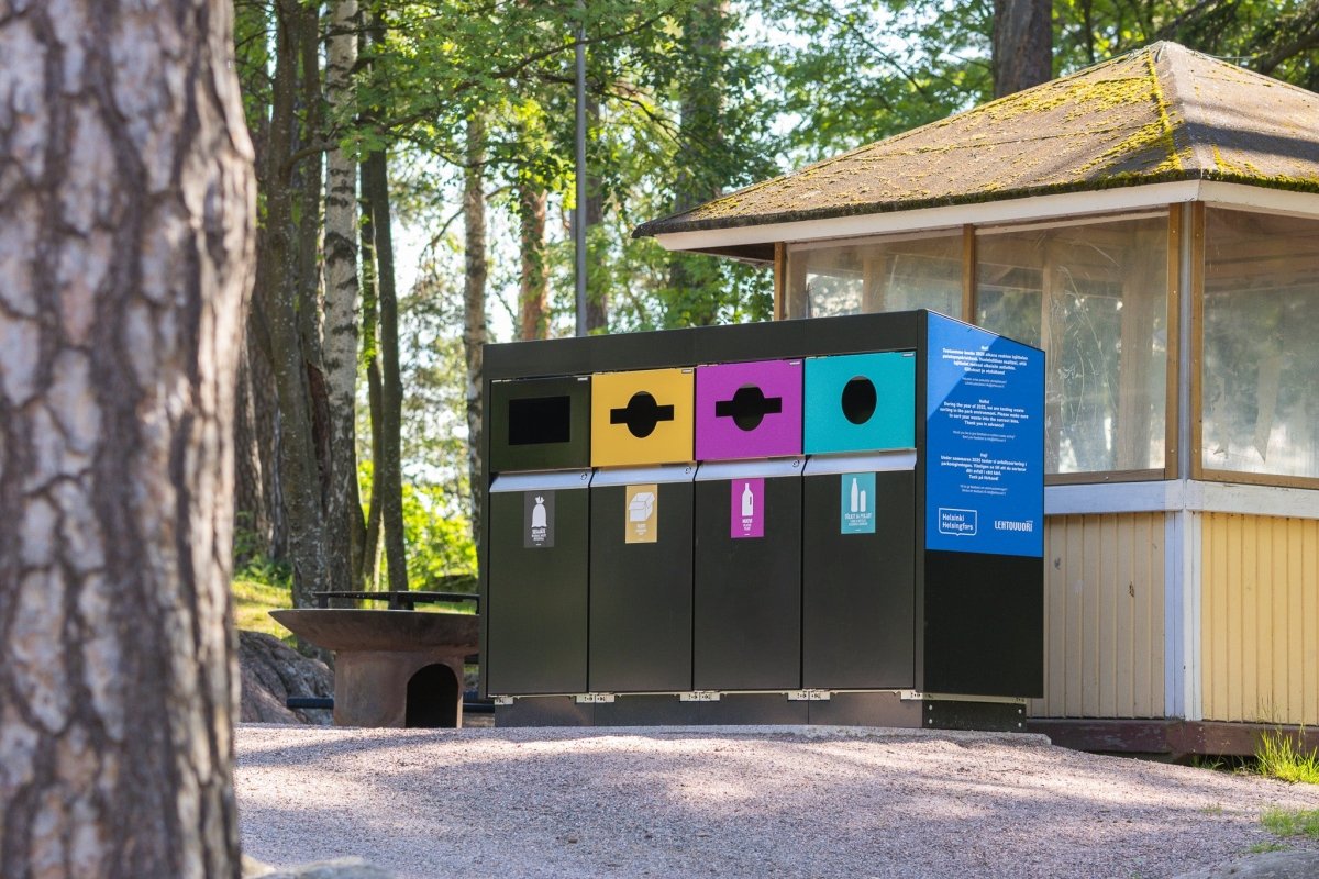 Ulkolajitteluastia Loop 009733 - Lehtovuori