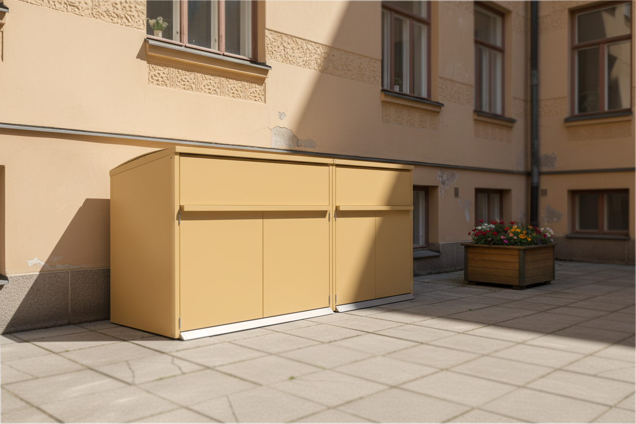 Jätepisteen suunnittelu kiinteistössä/taloyhtiössä – vaatimukset, mitoitus ja paloturvallisuus