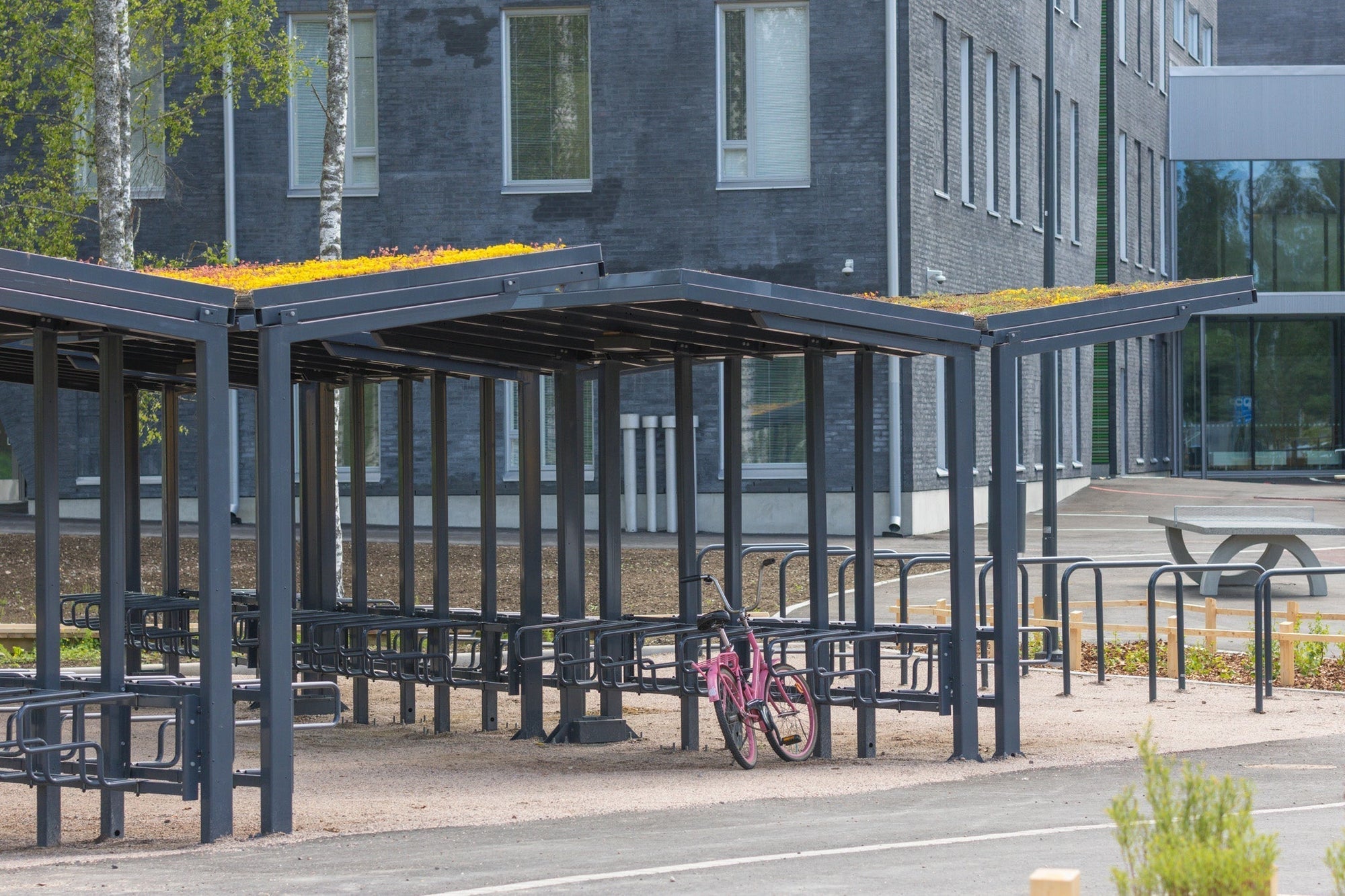 Kanniston koulun viherkatokset, Vantaa - Lehtovuori