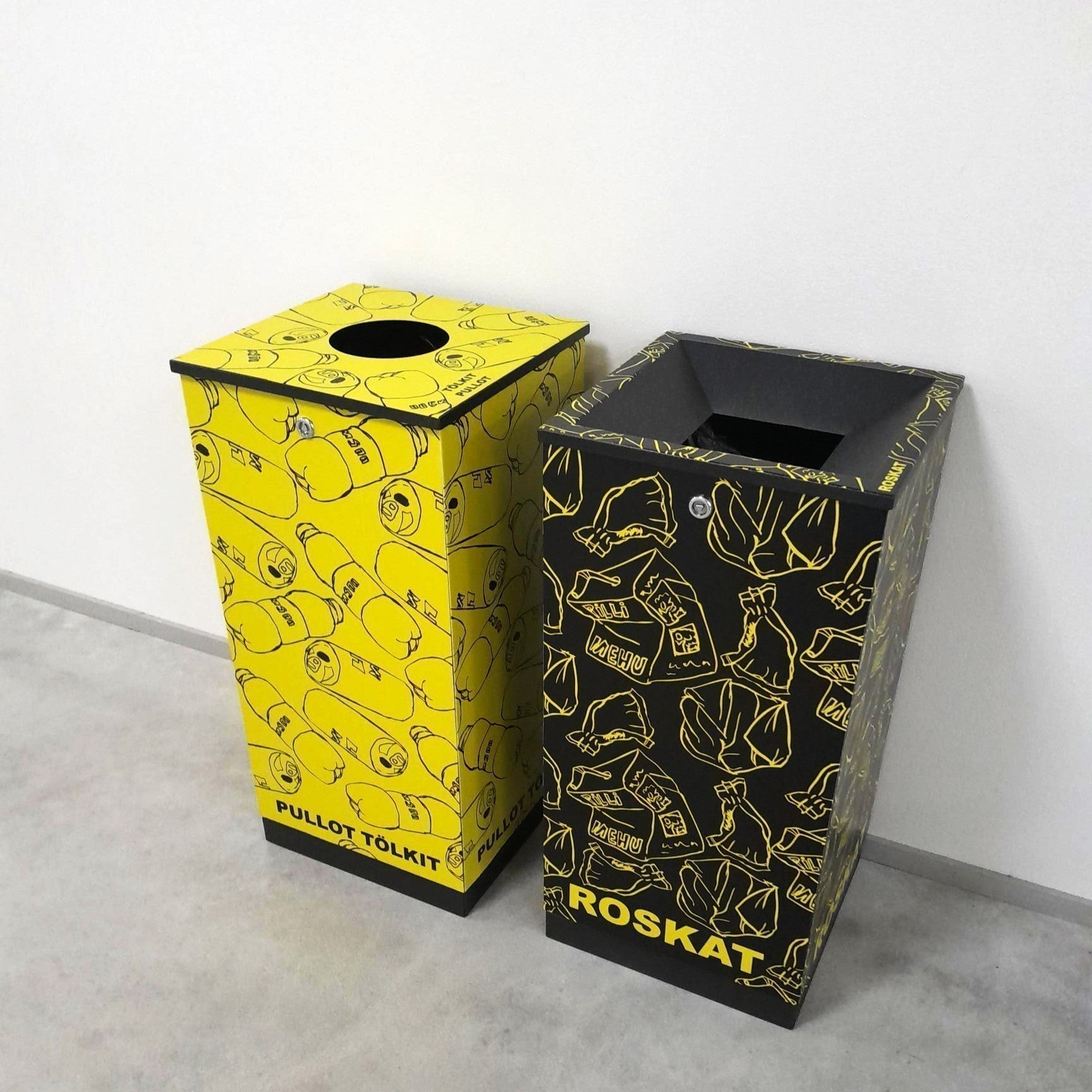 Kurikan Kampuksen lajitteluastioiden erikoistarrat - Lehtovuori