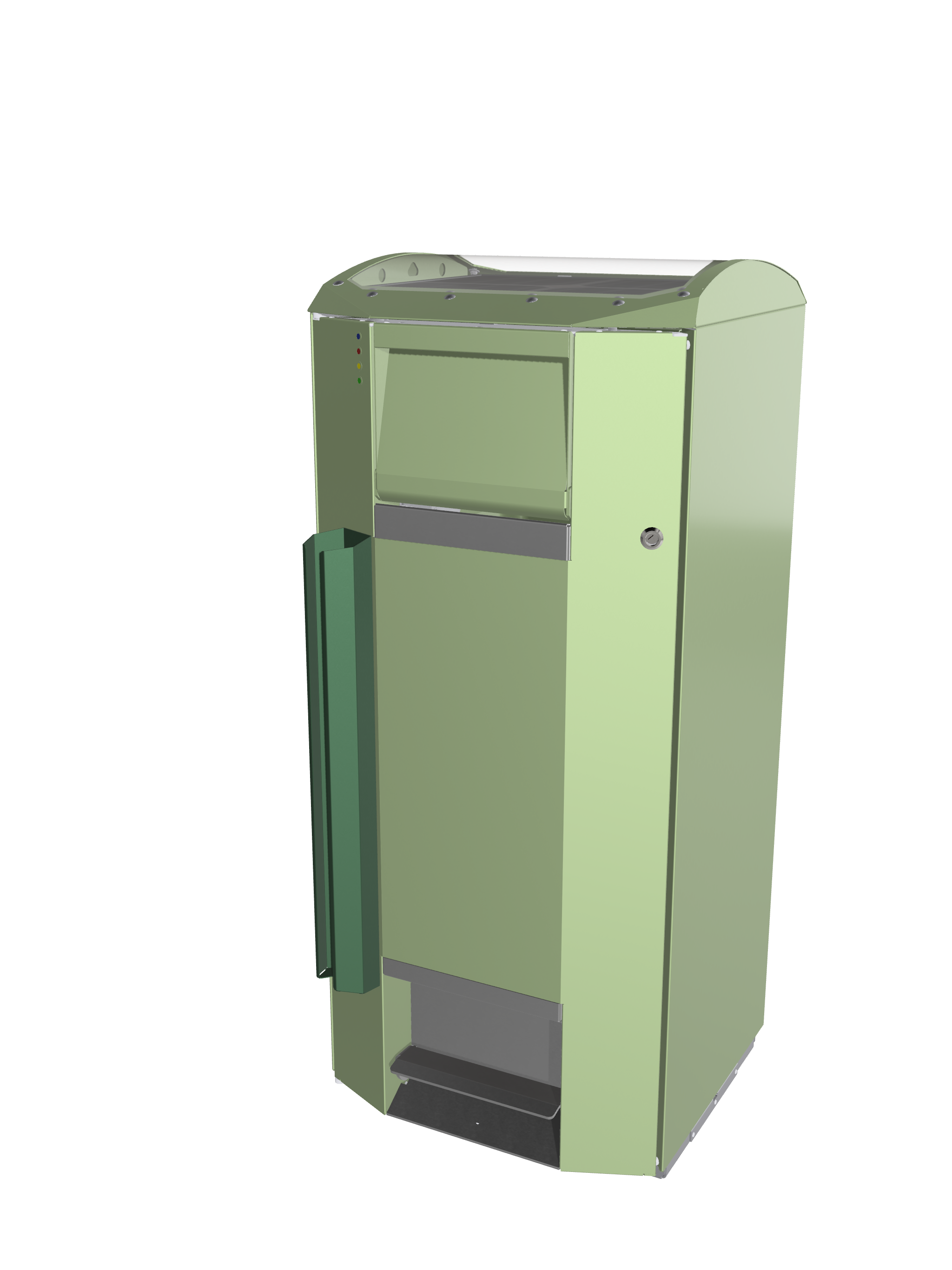 Panttiputki, pullojen ja tölkkien kierrätysastia