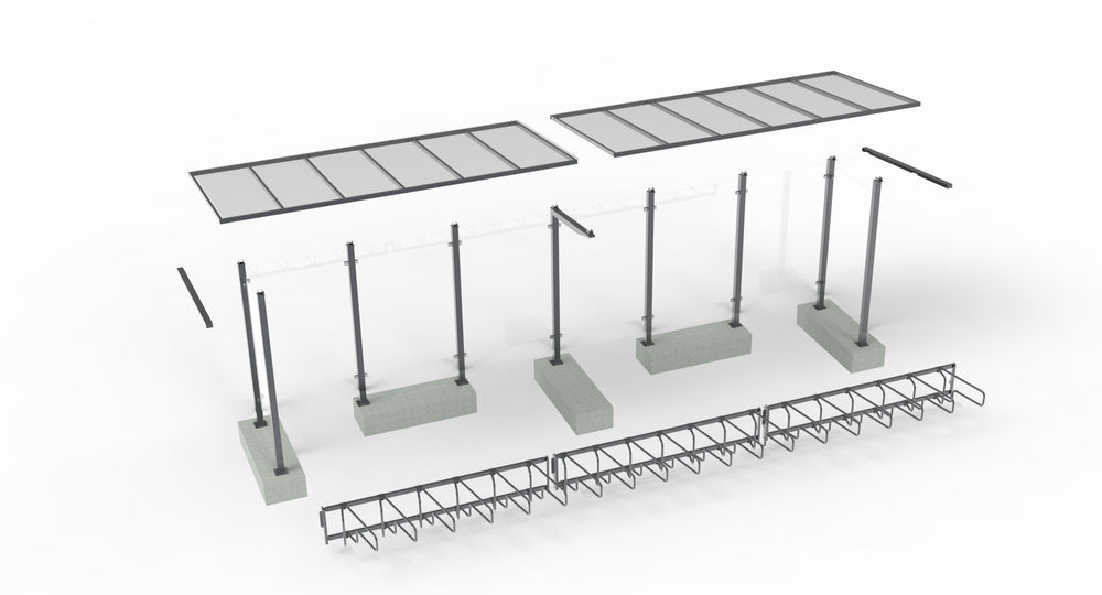 Concrete blocks and slabs