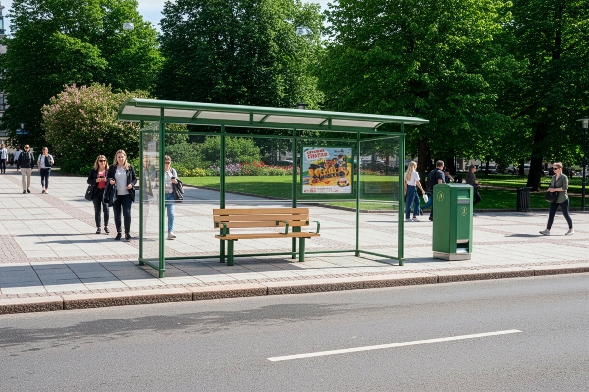 Älyroska - astia CitySolar 120 009211-corten - Lehtovuori