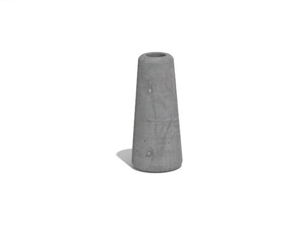 Betoniantura Ellipse 60 V210591E - Lehtovuori