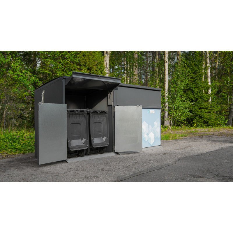 Jäteastiasuoja Modul Maxi Paloturva - Lehtovuori