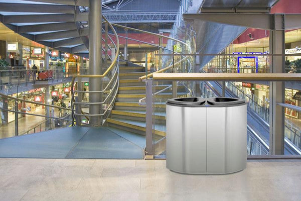 Roska- ja lajitteluastia Bermuda Tupla, rst