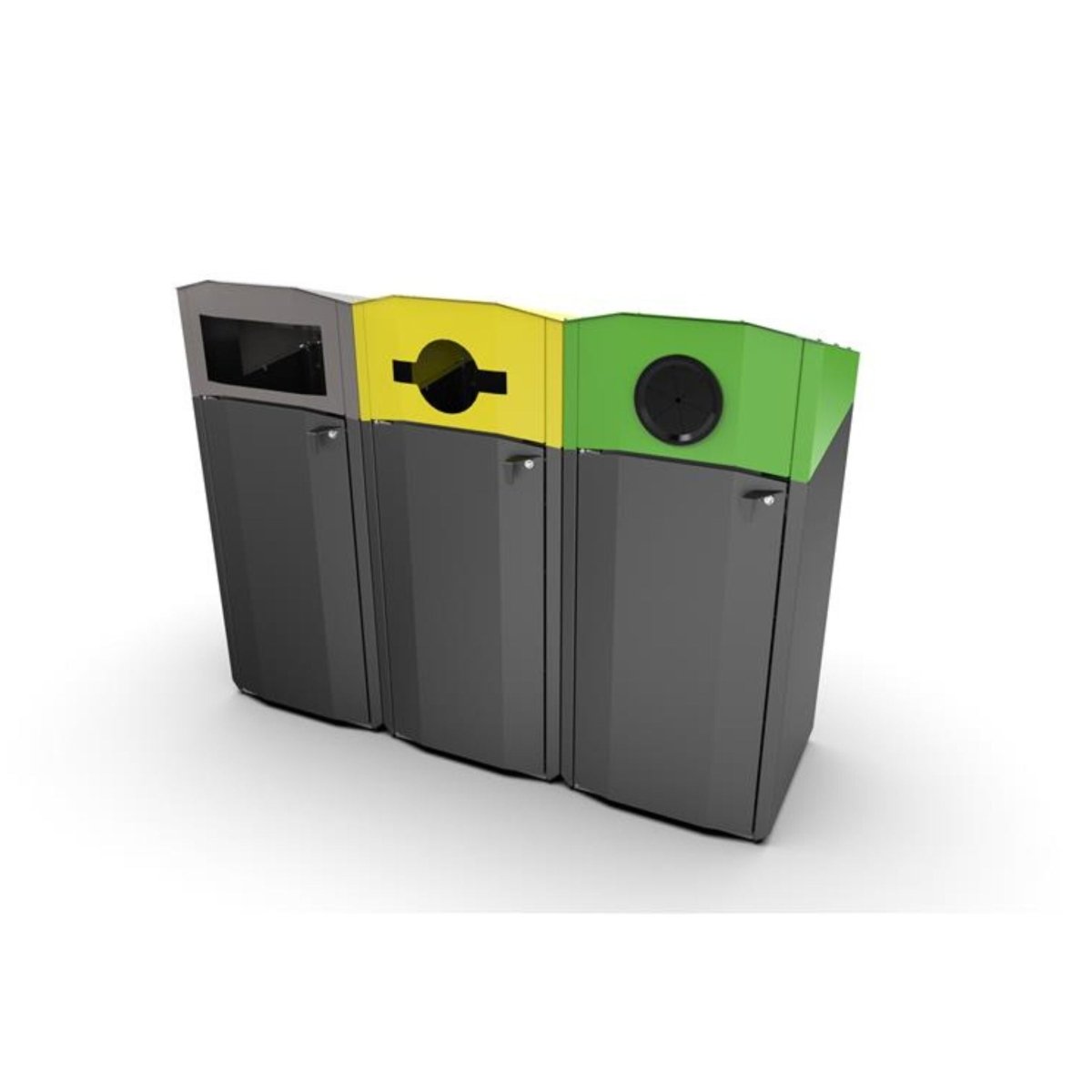 Lajitteluastia EkoCity Flow 120  - Lehtovuori