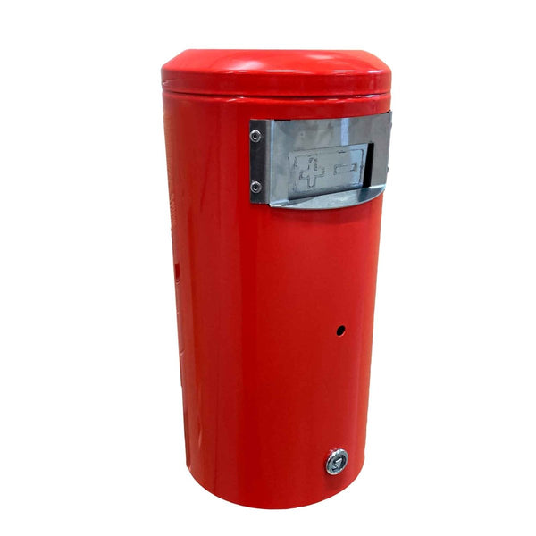 Paristonkeräysastia, punainen RAL 3020