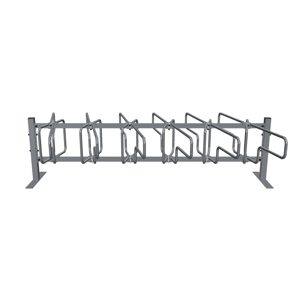Pyöräteline CubiQ Standard, 2-puol, pinta-asennus