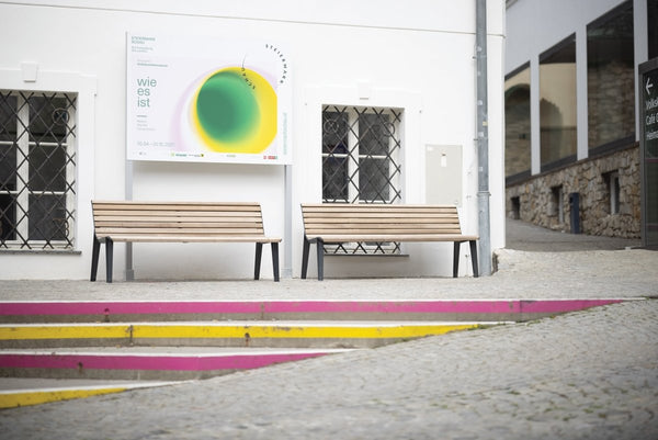 Puistonpenkki mmcité Emau EM151r