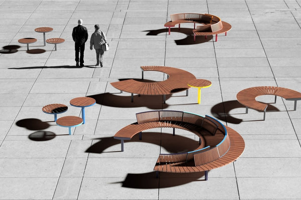 Puistonpenkki mmcité Lago LAG310t