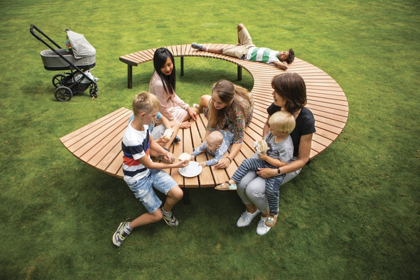 Puistonpenkki mmcité Lago LAG311t