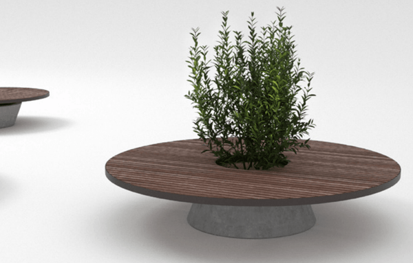 Puistonpenkki mmcité Conics CON316t