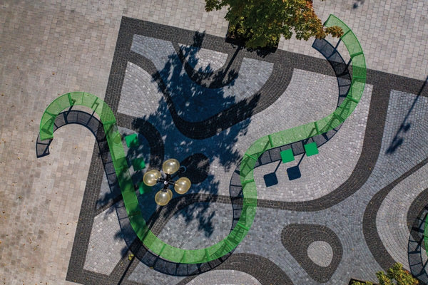 Puistonpenkki mmcité Vera Solo LVS550