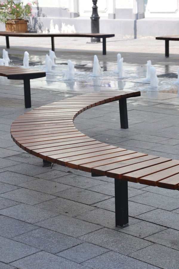 Puistonpenkki mmcité Vera Solo LVS610t