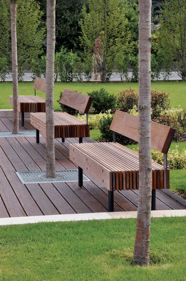 Puistonpenkki mmcité Woody LWD150t