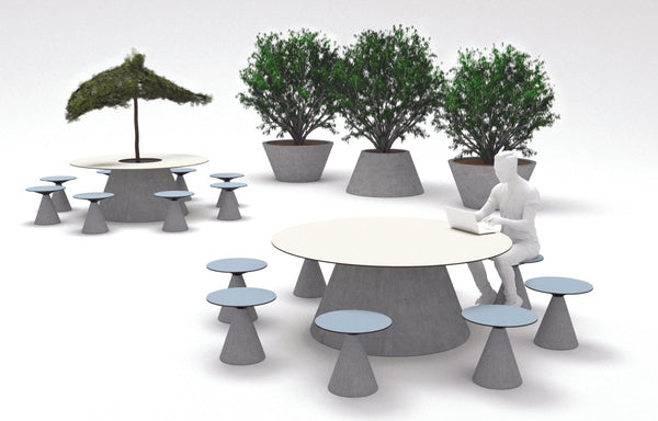 Puistonpöytä mmcité Conics CON910