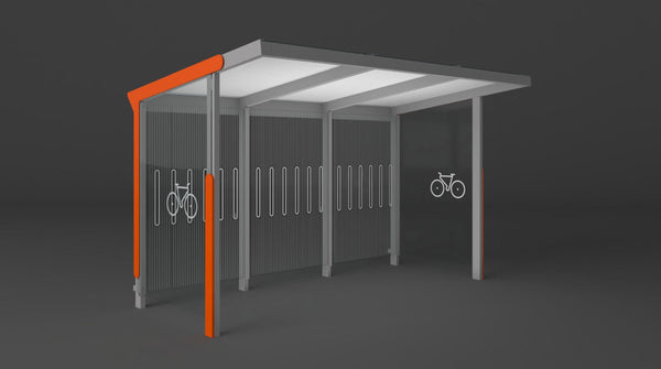 Pyöräkatos mmcité Aureo Velo AE-V610-01-SS