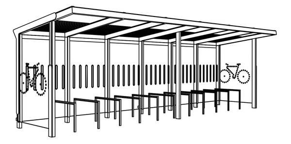 Pyöräkatos mmcité Aureo Velo AE-V610-02-SS