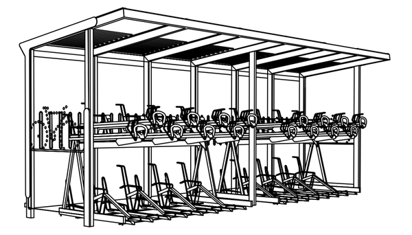 Pyöräkatos mmcité Aureo Velo AE-V660-02-SS