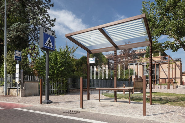 Pysäkkikatos Aureo AE200-SS