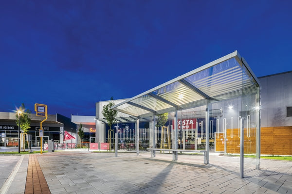 Pysäkkikatos Aureo AE410a-SS