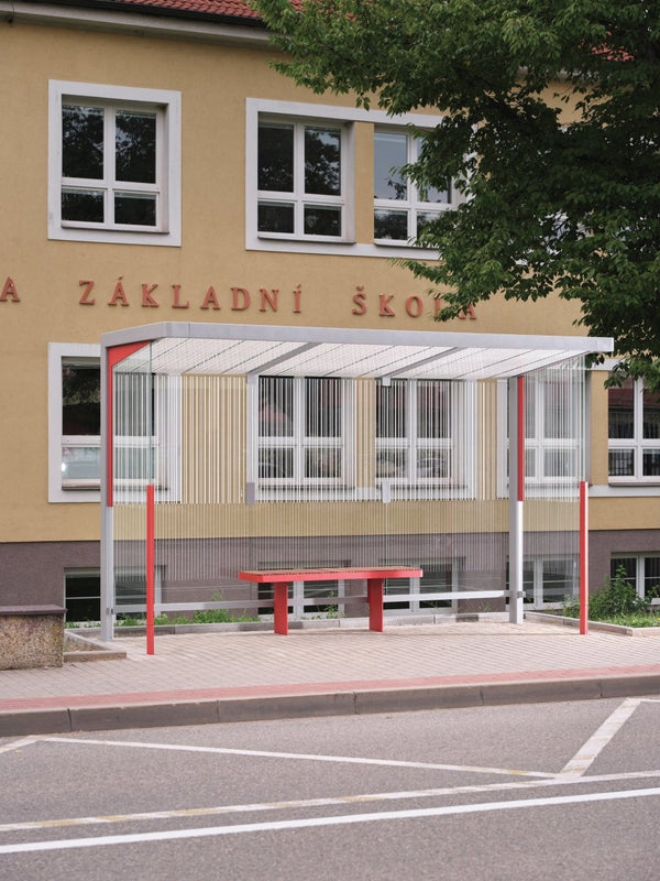 Pysäkkikatos mmcité Nubo NUB310a-SS