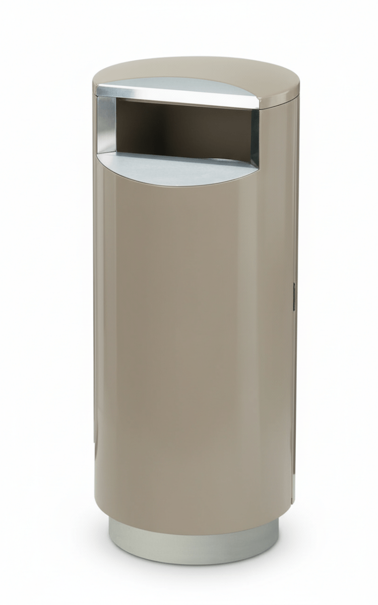 Roska - astia CITY 100, maalattu RAL1091 - Lehtovuori