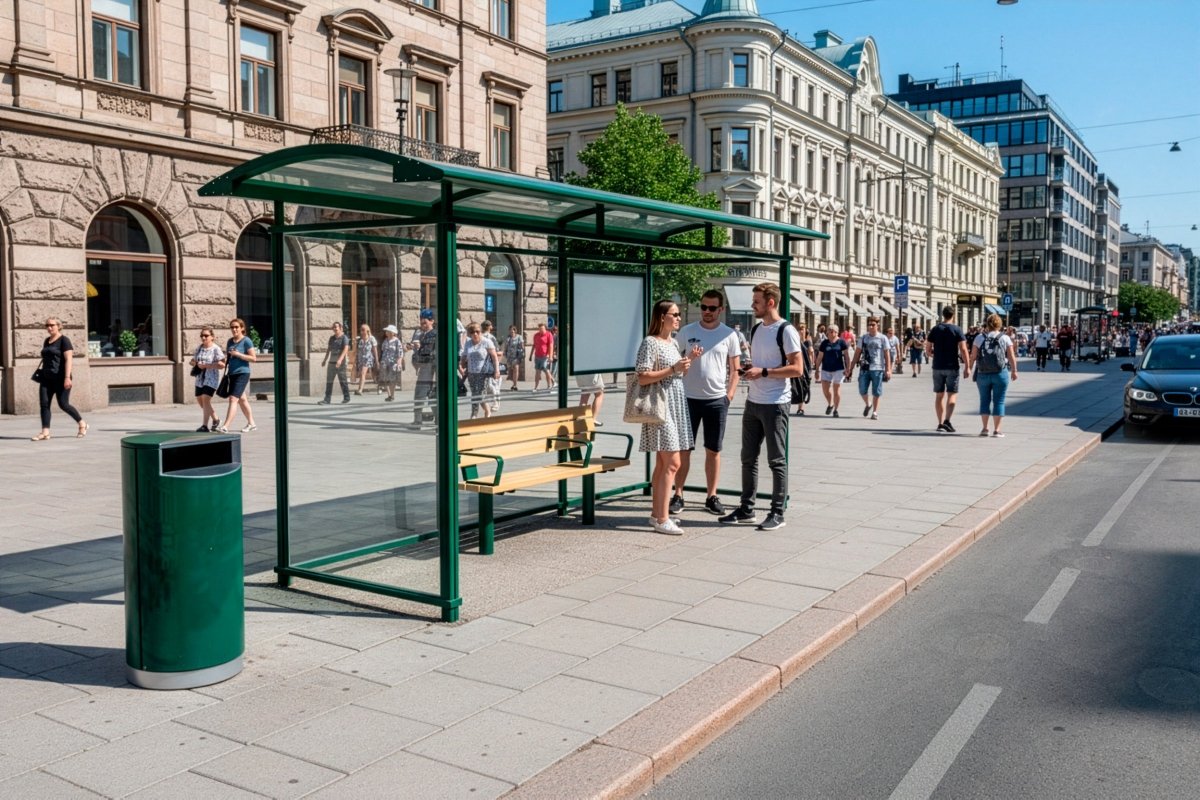 Roska - astia CITY 200, maalattu 007611-corten - Lehtovuori