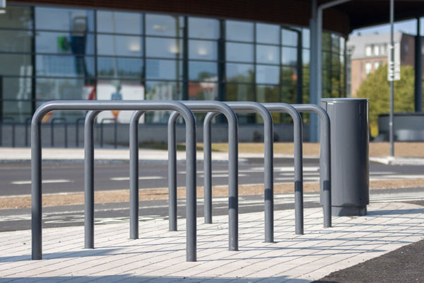 Runkolukittava pyöräteline U2, znm, L1000xK900, betonoitava